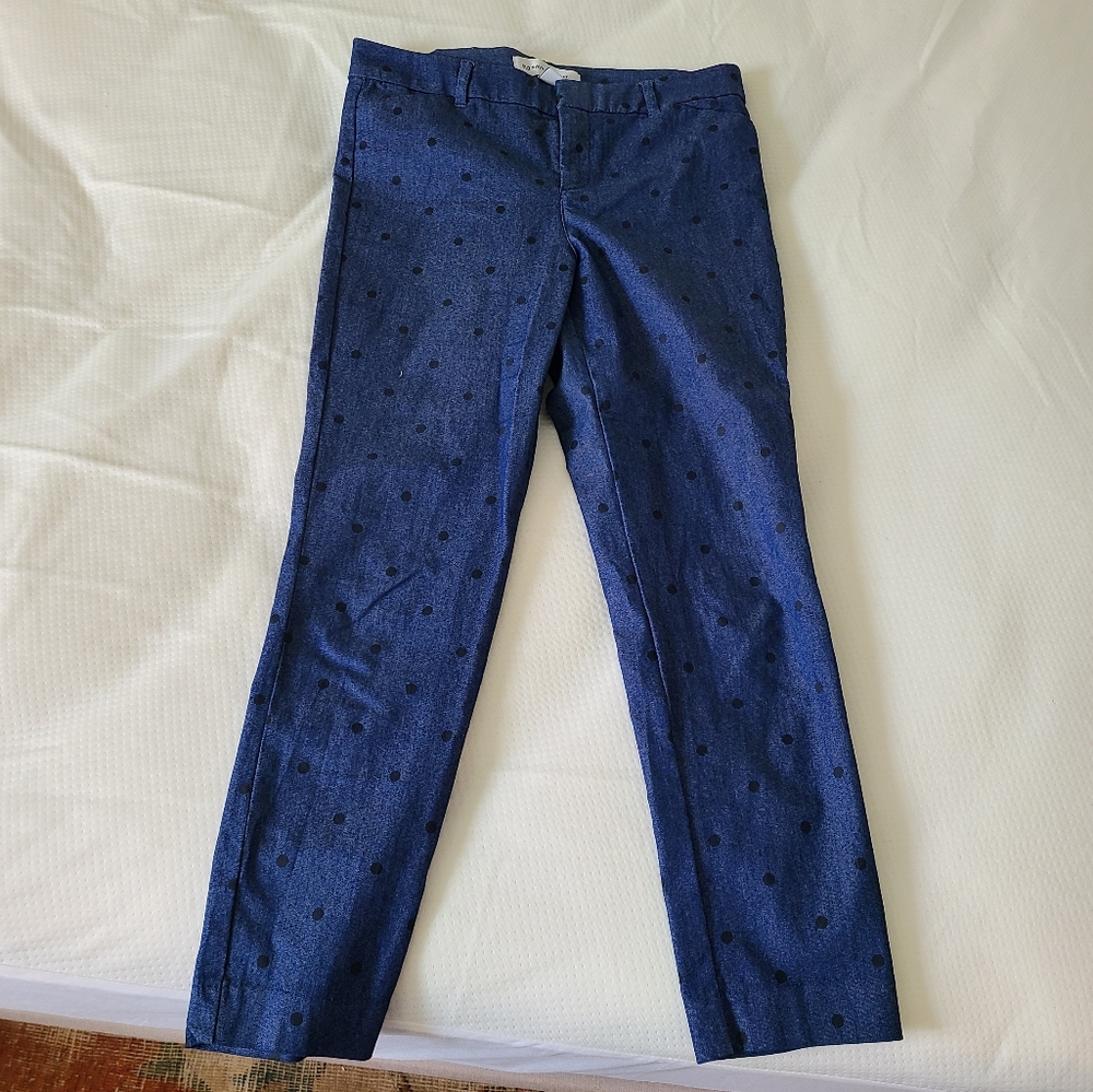 Old Navy cropped polka dot pants